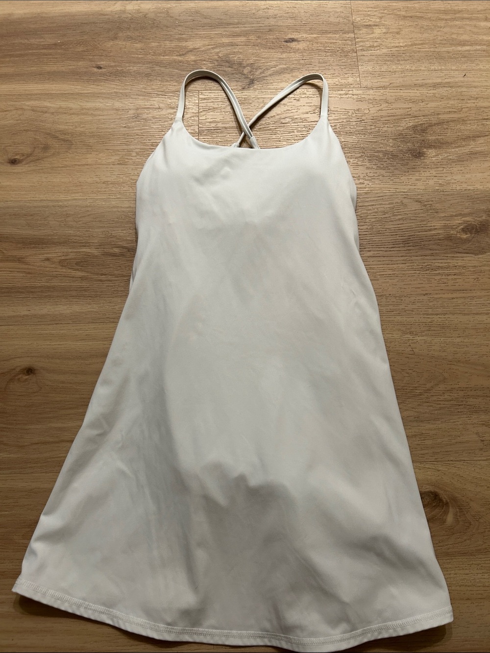 Halara white Crossback Athletic Dress